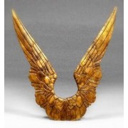 Wooden Carved Angel Wings